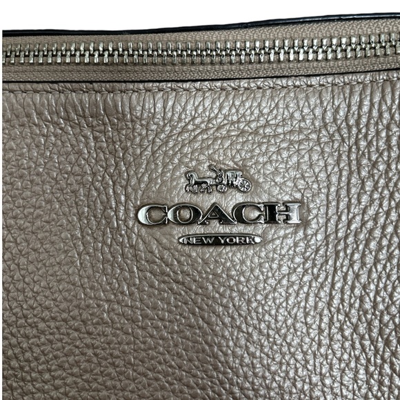 Coach large Metallic Leather Tote - Picture 7 of 16